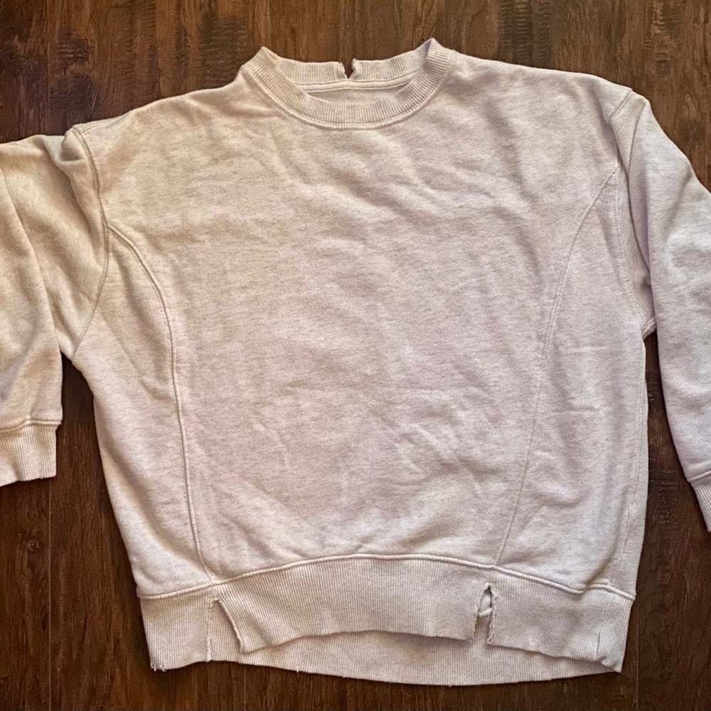 Aerie Cream Women's Sweatshirt